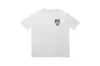 High Street Europeo y Americano Marca de Moda RHUDE Atardecer Cara Redonda de Corazón Impresión de Letras Nuevas Oversize Holgada Camiseta de Manga Corta