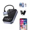 Caja Inteligente 4 en 1 Transfronteriza Conectividad Coche-Máquina Adaptador Inalámbrico Carplay Espejo de Pantalla Caja de Video