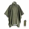Capa de Chuva Três em Um para Exterior Multifuncional Toldo Capa de Chuva para Adultos Escalada ao Ar Livre Capa Leve para Caminhada Poncho