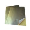 Etiquetas Autoadhesivas de Papel de Aluminio, Papel Compuesto de Aluminio Dorado, Impresión UV, Material para Rollos de Etiquetas Impermeable y a Prueba de Humedad al por Mayor