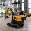 Fábrica de origem 10 mini escavadeiras Estufa de pomar máquina de gancho pequeno escavadeira doméstica máquina de gancho de micro escavação agrícola