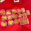 Nuevo Pegatina para Teléfono de Oro Puro 999 Princesa Por Favor Hazte Rica con Pegatina para Teléfono de Oro de 2mg Escamas de Oro Mismo Estilo Venta al por Mayor