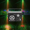 Luz Láser de Patrón Cuadrado Transfronteriza, Luz Giratoria de Colores, Luz de Escenario, Mini Luz Láser, Luz Láser USB para Atmósfera de KTV