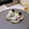 Zapatos de Princesa de Cristal Nuevos para Niños Primavera y Otoño Moda Versátil Lentejuelas Mariposa Cómodos Zapatos de una Sola Pieza Zapatos de Vestir para Niñas