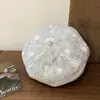 Boina Dulce de Cuadros Retro Japonés con Puntos, Sombrero Versátil Artístico de Pintor para Mujer, Sombrero Octagonal Pequeño de Nicho para Adelgazar el Rostro
