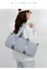 Separación de Seco y Húmedo Bolso de Viaje Moderno Gran Capacidad Nylon Simple Portátil Bolsa de Equipaje para Mujer Impermeable y Resistente al Desgaste Bolsa de Fitness