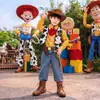 Roupa infantil unissex, fantasia cosplay de Woody para crianças, fantasia de performance Toy Story, fantasia de performance para Halloween e Dia Nacional