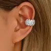 Ear Cuff Totalmente Cravejado com Zircônia da Amazon para Mulheres Sem Piercing, Brincos de Luxo Leve, Presilhas de Orelha de Alta Qualidade, Novo Modelo 2026 Atacado