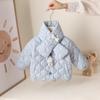 Ropa de Otoño e Invierno para Bebé, Chaqueta para Bebé, Sudadera Larga Acolchada de Finales de Otoño, Abrigo Unisex de Principios de Invierno, Ropa Cálida Fina de Algodón