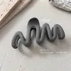Onda de alta qualidade tubarão clipe grampo de cabelo feminino de volta cabeça updo grampo de cabelo grande grampo de cabelo cocar aperto de cabelo