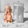 Molde de Silicone para Vela Perfumada Anjinho Transfronteiriço Ferramenta de Moagem para Sabonete Artesanal Anjinho de Bebê DIY Ornamentos de Gesso para Aromaterapia