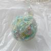 2026 4/5/ 6cm Bolas de Lã, Pompons de Espuma, Buquês de Decoração de Natal, Bolas Enroladas com Lã, Decorações para Vitrines