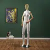 Estante de Exhibición de Modelo Maniquí Humano Completo Galvanizado Postura Sentada Exhibidor de Ventana de Isla para Niños