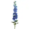 Flores Delphinium de Seda Artificiais com Haste Longa, Flores Artificiais para Casamentos, Decoração de Casa, Arranjo de Flores 105cm