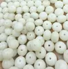 Venta directa de fábrica cuentas sueltas de raíz de bodhi de jade blanco cuentas de barril cuentas redondas pulsera boutique DIY cuentas de bodhi jugar al por mayor
