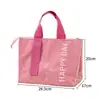Bolsa de almuerzo térmica, portátil para oficinistas y estudiantes, impermeable, elegante, gran capacidad, bolsa de almuerzo térmica