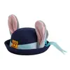 Zootopia Chapéu de Policial Judy Chapéu Coco de Coelho Periférico de Cosplay Presente do Parque