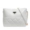 Bolso de Gran Capacidad Patchwork de Diamantes para Mujer 2024 Nuevo Verano Casual Cadena Bandolera Este Año Popular Bolso Balde