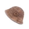 Sombrero tejido de piel de visón para mujer, invierno cálido, protección para las orejas, coreano casual, combina con todo, otoño e invierno, sombrero de piel de visón a la moda