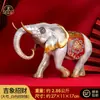 Nuevas Artesanías de Cobre Chinas de Alta Gama Elefante de la Suerte Adornos de Escritorio Oficina Sala de Estar Decoración del Hogar Regalos