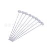 Soporte para globos blanco de 27 cm Palo de pajita de plástico color varilla reforzada Soportes para varillas Accesorios para globos de látex Soporte para varillas al por mayor