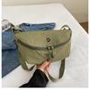 Bolso Exquisito Hermoso Elegante para Mujer 2025 Primavera Nuevo Aplicable Diario Casual Bolso Mensajero Hermoso y Chic Bolso de Mano