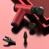 Pistola de Fascia Multifuncional Inalámbrica de Mango Largo Masajeador Eléctrico para Relajación Muscular Mini Pistola de Fascia para Cuello Masajeador de Hombro y Cuello