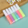 Atacado Cola Luminosa Pigmento Fluorescente Perolado Pintura Manual Infantil DIY Cola Luminosa Fluorescente Fantasia Multicor