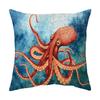 Almohada medusa sirena cojín océano Amazon transfronterizo funda de almohada impresa artículos para el hogar funda de almohada psicodélica