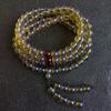 3A República Dominicana México Agua Purificada Azul Po Pulsera de Bolas Redondas Cambia de Color Mágico Color Cambiante Pulsera de Ámbar Azul