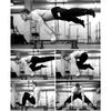 Soporte de brazo para entrenamiento muscular del este ruso, soporte para flexiones en forma de I, fitness en casa, ayuda para el entrenamiento de músculos del pecho y abdominales, barras paralelas