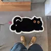 Alfombra de Dibujos Animados con Forma Especial, Felpudo para Sala de Estar, Manta de Imitación Cachemira Flotada para Mesita de Noche de Dormitorio, Felpudo para Vestidor, Alfombrilla de Baño