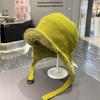 Gorro Lei Feng de invierno de doble cara para niños, gorro a prueba de viento, frío, cálido, con protección para las orejas, gorro gorro, gorro de piloto para viajes al aire libre