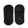 Meias de yoga antiderrapantes de silicone de sola inteira, estilo novo, personalizadas para mulheres, meias invisíveis para chão de casa, meias para Pilates e fitness