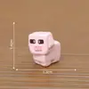 Cubo creativo de paisaje en miniatura con figuras de cerdo y alpaca, muñecas lindas, accesorios de decoración DIY para casa de muñecas, pequeños adornos de escritorio