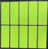 Juego de 10 piezas de pegatinas reflectantes de advertencia de seguridad nocturna para coche, anticolisión, tiras reflectantes impermeables, PET multifuncional para vehículos eléctricos