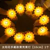 Luz de Estrella Portátil Pulsera de Estrella de Cinco Puntas Brillante en la Muñeca Accesorio para Actuación en Escenario Palo Fluorescente Palo de Soporte para Actuación de Baile