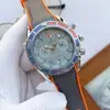 Desejo AliExpress e outros best-sellers transfronteiriços relógio masculino de quartzo cronógrafo multifuncional de pulseira europeia fita