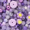 Color de material con cuentas cuentas mixtas hecho a mano pulsera diy cadena para teléfono móvil cuentas sueltas cuentas esmaltadas accesorios dorados y plateados traje