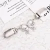 Clipe de lenço de gola clipe de xale fivela de lenço de diamante europeia e americana broche anti-luz clipe de suéter vintage acessórios de liga feminina