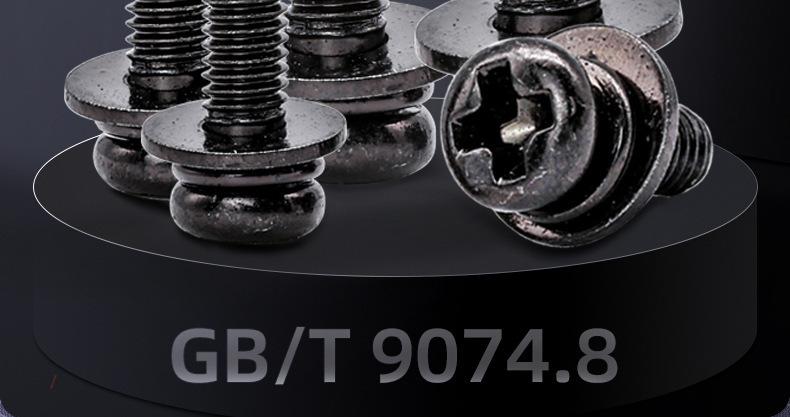 304不锈钢镀黑锌十字圆头三组合螺丝 (3).jpg