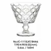 Vasos con Alto Valor Estético, Vasos Fríos para Batidos de Yogur, Vasos para Helado, Vasos Altos, Vasos de Vidrio para Agua, Vasos para Jugo