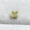 Pendientes de aleación de titanio ASTMF-13 flor de cuatro pétalos de circonita ultra brillante dorados Perforación de labio de circonita con rosca interna de titanio G23