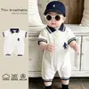 Ropa de Verano de Moda para Bebés Niños, Mameluco Delgado para Niños, Mono de Verano para Bebés