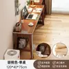 Escritorio Hogar Mesa Estudiante Doble Simple Habitación de Alquiler Mesa Larga Contra la Pared Apartamento Pequeño Mesa para Computadora Escritorio Estrecho