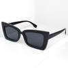 Gafas de Montura Completa Lisas de Nueva Personalidad 2024 Gafas Planas de Moda Irregulares para Hombres y Mujeres con 182 2202