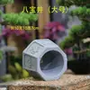 Ornamentos Pequenos de Poço de Água Simulados, Flores de Jardinagem, Bonsai, Decoração de Micro-Paisagem, Decorações de Poço Antigo, Decoração de Cenário de Aquário Atacado