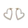 Pendientes de Corazón de Diseño Exclusivo de Gama Alta 2025 Nuevos Pendientes de Gota Perlados de Moda Esmalte Pendientes Suaves Pendientes de Lujo Elegantes y Accesibles