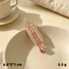 Versão coreana de alta qualidade Internet famoso mesmo estilo franja clipe lateral acessórios para o cabelo hairpin cocar da menina pato bill clipe completo diamante cabelo sem costura