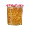Garrafa de Vidro Simples e Inteligente para Geleia de Sogra Geleia de Morango Mel Transparente Sub-Garrafa Ninho de Pássaro Picles de Pimenta Garrafa de Caviar